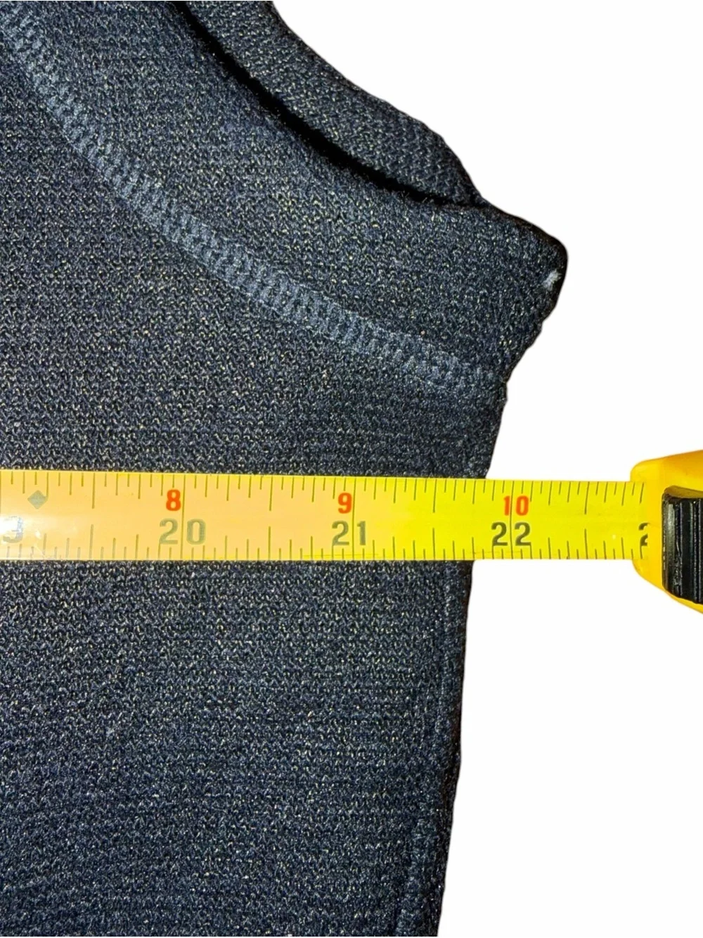 Smartwool Hudson Trail Fleece Vest Mens L Navy Full Zip Recycled Wool